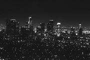 Downtown Los Angeles from the Griffith Observatory in 1992.