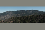 Panoramic photo from the north side of Mt. Wilson